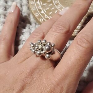 Silpada Sterling Silver Cha-Cha Ring Sz 9